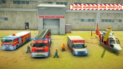 城市消防车救援模拟-3