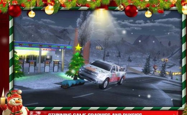 圣诞老人的越野卡车-0