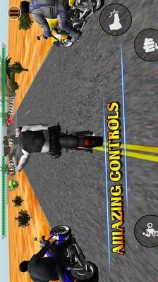 暴力摩托赛车游戏-1