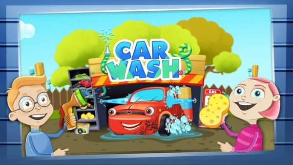儿童欢乐洗车-1