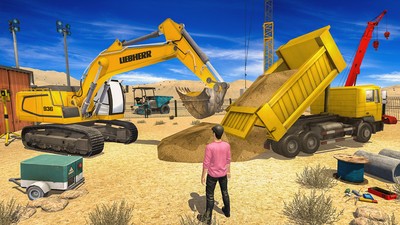 建造施工挖掘模拟-2