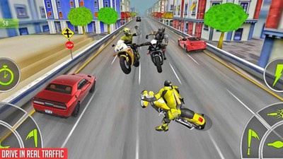 超级摩托赛车游戏-1