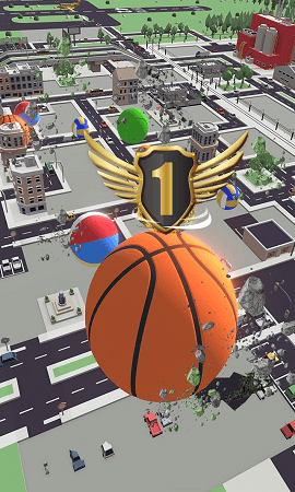 巨型篮球城市破坏-0