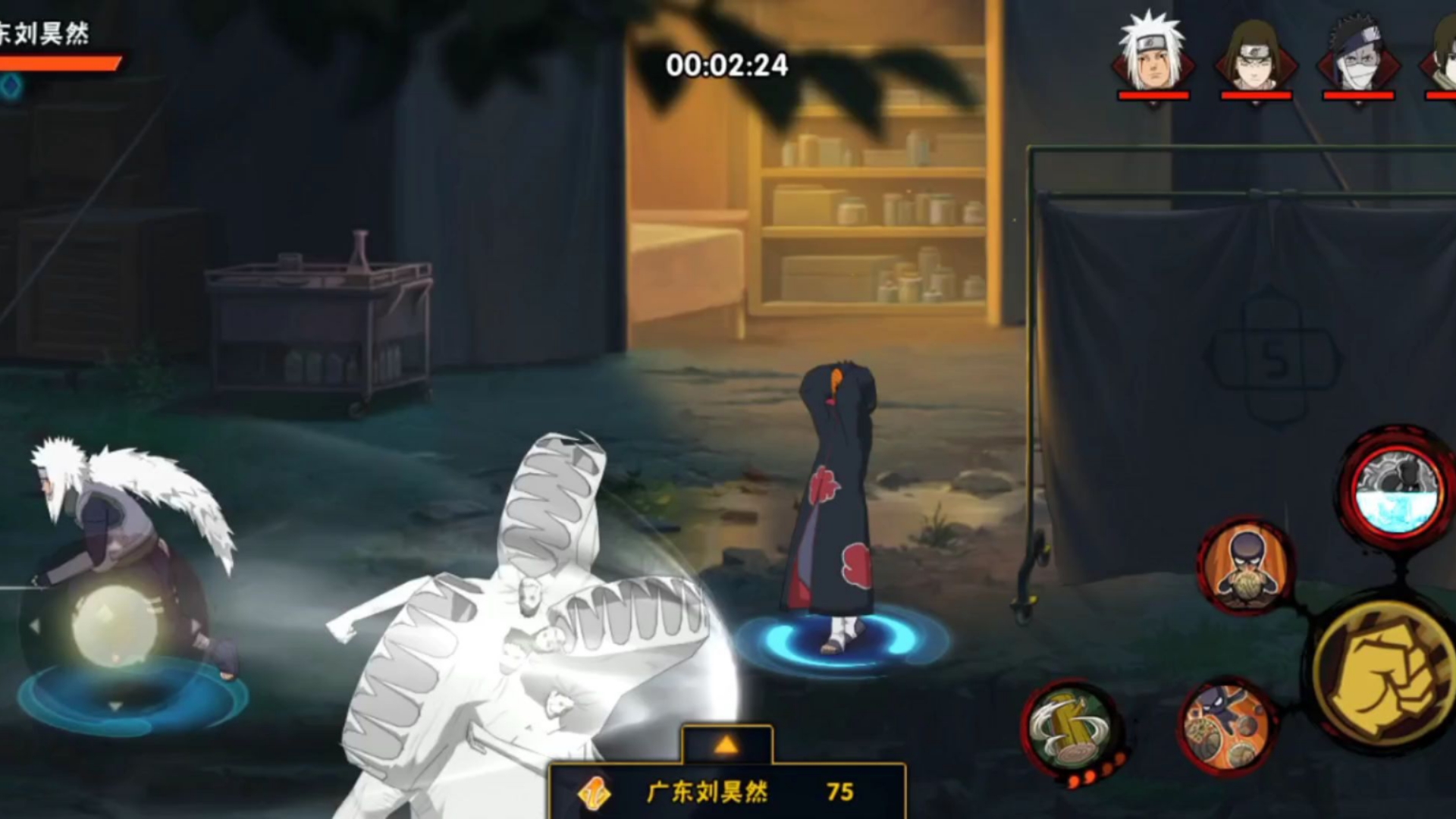 火影忍者手游打绝迹战场用什么忍者
